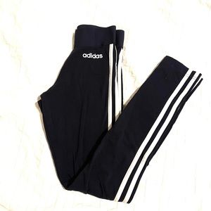 Navy blue Adidas leggings